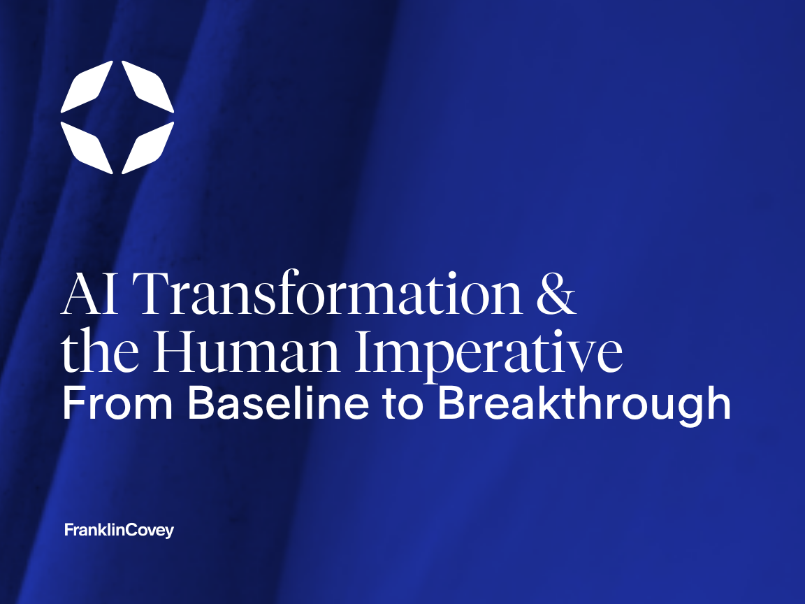 AI Transformation & the Human Imperative