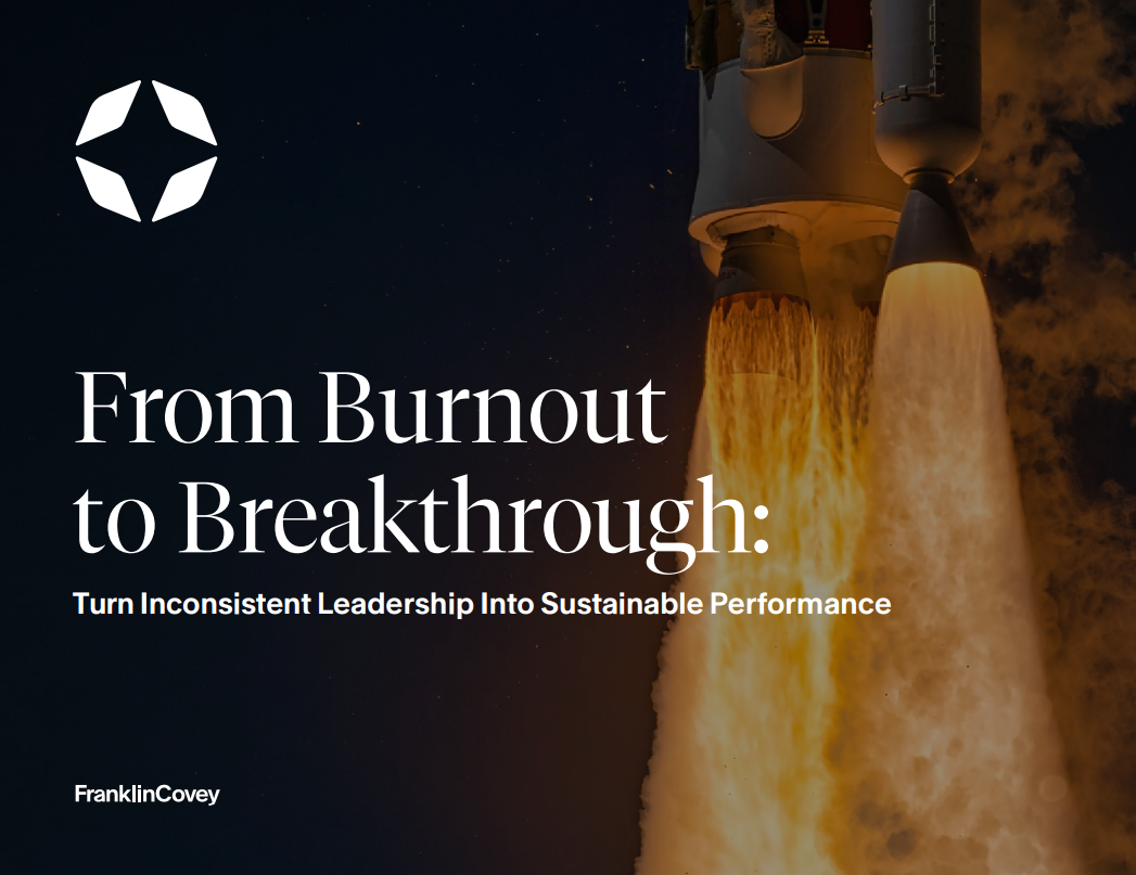 From burnout to breakthrough