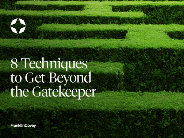 8 Techniques to Get Beyond the Gatekeeper